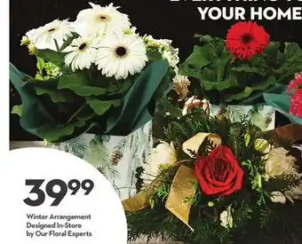 Longo's Winter arrangement offer