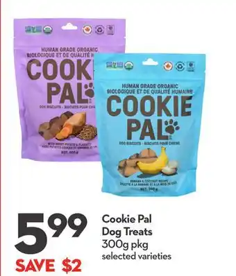 Longo's Cookie pal dog treats offer
