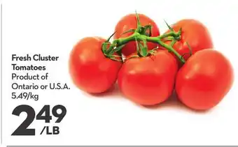 Longo's Fresh cluster tomatoes offer