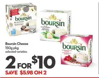 Longo's Boursin cheese offer