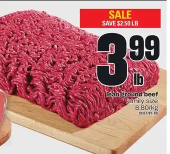 Loblaws Lean ground beef offer