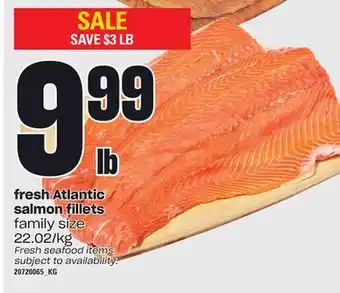 Loblaws Fresh atlantic salmon fillets offer