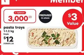 Loblaws Pasta trays, 1-1.2 kg offer