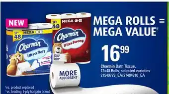 Loblaws Charmin bath tissue, 12=48 rolls offer