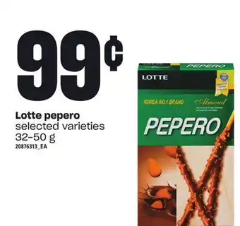 Loblaws Lotte pepero, 32-50 g offer