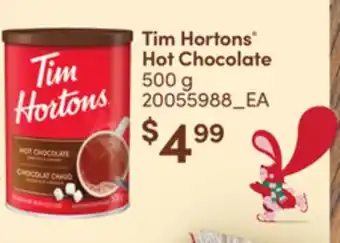 Loblaws Tim hortons hot chocolate, 500 g offer