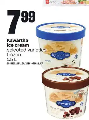 Loblaws Kawartha ice cream, 1.5 l offer
