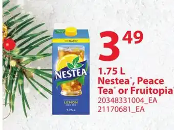 Loblaws Nestea , peace tea or fruitopia , 1.75 l offer