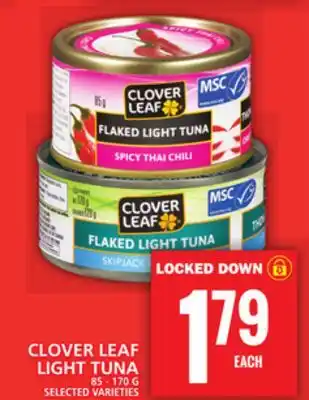 Food Basics Clover leaf light tuna offer