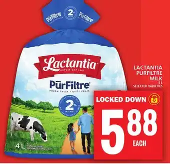 Food Basics Lactantia purfiltre milk offer