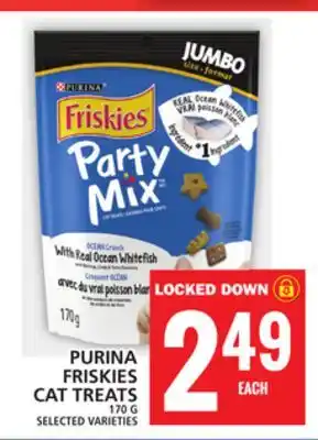 Food Basics Purina friskies cat treats offer