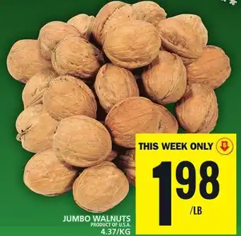 Food Basics Jumbo walnuts offer