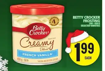 Food Basics Betty crocker frosting offer