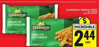 Food Basics Cavendish french fries offer