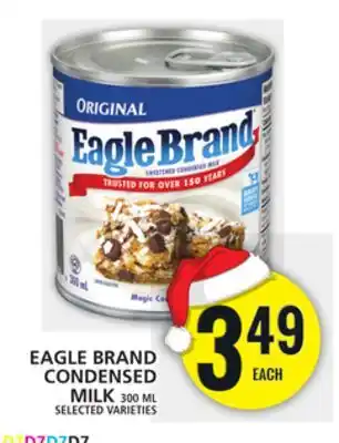 Food Basics Eagle brand condensed milk offer