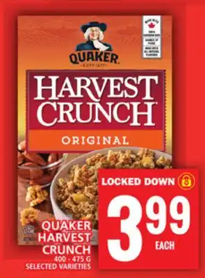 Food Basics Quaker harvest crunch offer