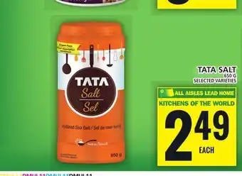 Food Basics Tata salt offer