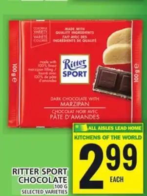 Food Basics Ritter sport chocolate offer