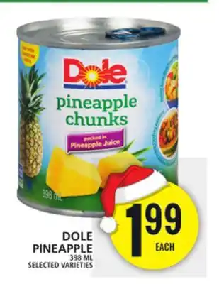 Food Basics Dole pineapple offer