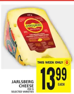 Food Basics Jarlsberg cheese offer