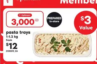 Independent Grocer Pasta trays, 1-1.2 kg offer
