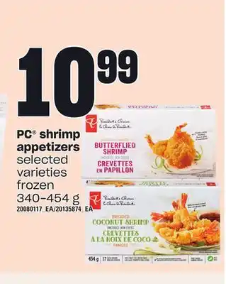 Independent Grocer Pc shrimp appetizers, 340-454 g offer