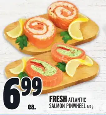 Metro Fresh atlantic salmon pinwheel offer