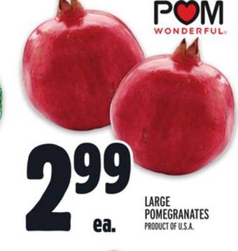 Metro Large pomegranates offer