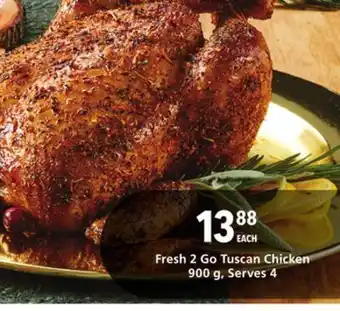 Metro Fresh 2 go tuscan chicken offer