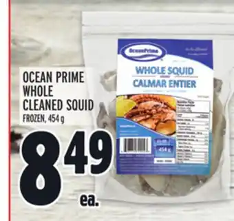 Metro Ocean prime whole cleaned squid offer