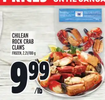 Metro Chilean rock crab claws offer