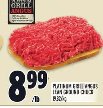 Metro Platinum grill angus lean ground chuck offer