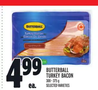 Metro Butterball turkey bacon offer