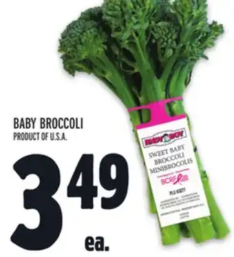 Metro Baby broccoli offer
