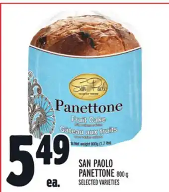 Metro San paolo panettone offer