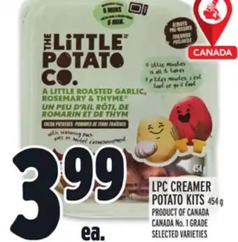 Metro Lpc creamer potato kits offer
