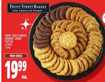Metro Front street bakery gourmet cookie platter 52 pieces offer