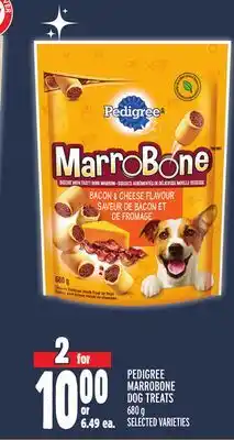 Metro Pedigree marrobone dog treats offer