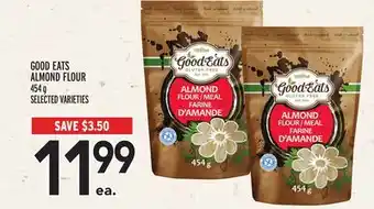 Metro Good eats almond flour offer