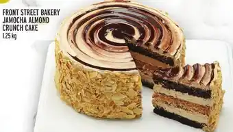 Metro Front street bakery jamocha almond crunch cake offer