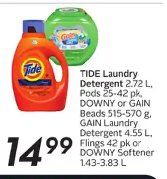Sobeys Laundry detergent offer