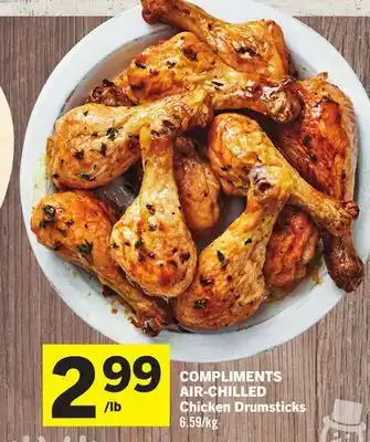 Foodland Compliments air-chilled chicken drumsticks offer