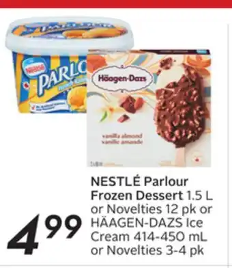 Sobeys Parlour frozen dessert offer