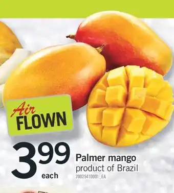 Fortinos Palmer mango offer