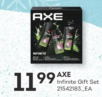 Fortinos Axe infinite gift set offer