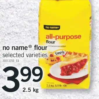 Fortinos No name flour offer