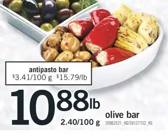 Fortinos Olive bar offer