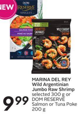 Sobeys Marina del rey wild argentinian jumbo raw shrimp offer