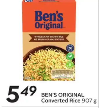 Sobeys Original converted rice offer