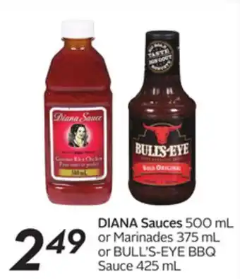 Sobeys Diana sauces offer